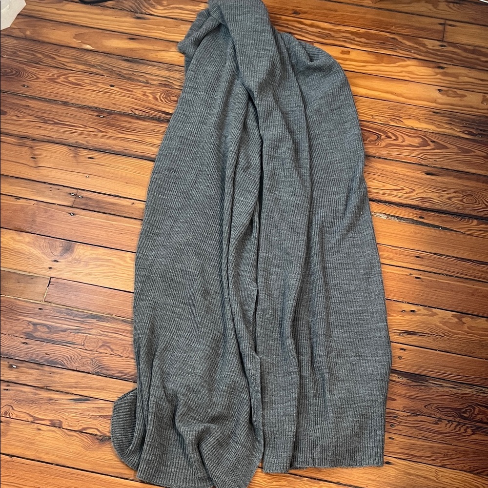 Huge Topshop gray blanket scarf